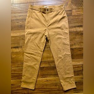 LOFT Tan Jean size 12